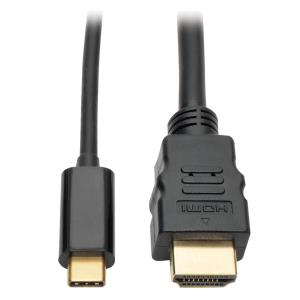 TRIPP LITE USB C to HDMI Adapter Cable (M/M) 3840 x 2160 (4K x 2K) @ 30Hz 3ft 91cm