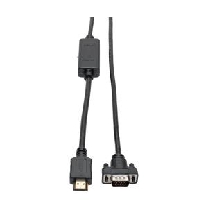 TRIPP LITE HDMI to VGA Active Converter Cable, HDMI to Low-Profile HD15 (M/M), 1920 x 1200/1080p @ 60 Hz 1.8m