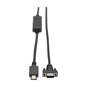 TRIPP LITE HDMI to VGA Active Converter Cable, HDMI to Low-Profile HD15 (M/M), 1920 x 1200/1080p @ 60 Hz 3m