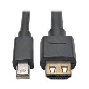 TRIPP LITE Mini DisplayPort 1.2a to HDMI Active Cable with Gripping HDMI Plug HDMI 2.0 HDCP 2.2 (M/M) 4.6m