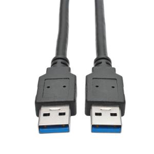 TRIPP LITE USB 3.0 SuperSpeed A/A Cable (M/M), Black, 91cm