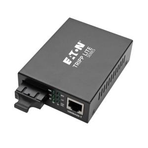 TRIPP LITE Gigabit Multimode Fiber to Ethernet Media Converter, 10/100/1000 SC, International Power Supply, 850 nm, 550 m (1,804 ft.)
