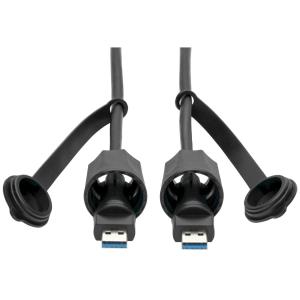 TRIPP LITE USB-A Male to USB-A Male Cable, SuperSpeed, 3.0/3.1, Industrial, 91cm - IP67, Shielded, TAA