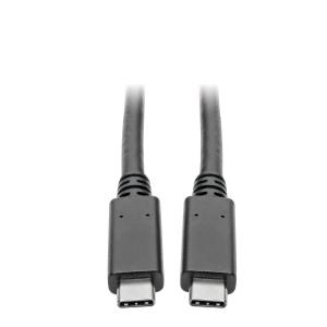 TRIPP LITE USB Type-C to Type-C Cable, M/M, 3.1, Gen 1, 5 Gbps, 1.8m - Thunderbolt 3 Compatible, 3A Rating