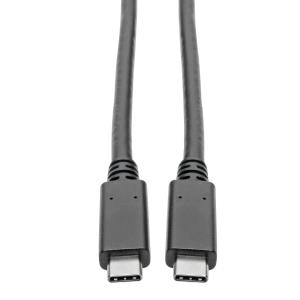 TRIPP LITE USB Type-C to Type-C Cable, M/M, 3.1, Gen 1, 5 Gbps, 1.8m - Thunderbolt 3, USB-IF Certified, 3A