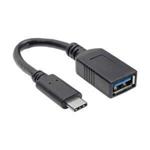 TRIPP LITE USB Type-C to USB Type-A Adapter Cable, M/F, 3.1, Gen 1, 5 Gbps, USB-IF, - Thunderbolt 3 - 15cm