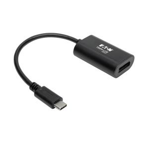 TRIPP LITE USB 3.1 Gen 1 USB-C to DisplayPort 4K Adapter (M/F), Thunderbolt 3 Compatibility, 4K @60Hz