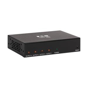 TRIPP LITE 4-Port HDMI Splitter - HDMI 2.0, 4K x 2K @ 60 Hz, 4:4:4, Multi-Resolution Support, HDR, HDCP 2.2, TAA