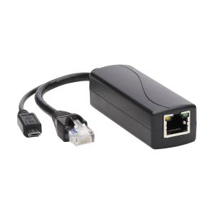 TRIPP LITE PoE to USB Micro-B and RJ45 Active Splitter - 802.af, 48V to 5V 1A, Up to 328 ft. (100 m)