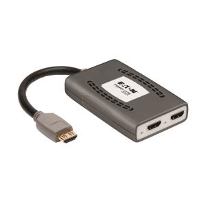 TRIPP LITE 2-Port HDMI 2.0 Splitter - 4K x 2K @ 60 Hz, 4:4:4, Multi-Resolution Support, HDR, USB Powered, TAA