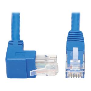 TRIPP LITE Patch Cable - CAT6 - molded - 4.5m - Blue - Right-Angle Up