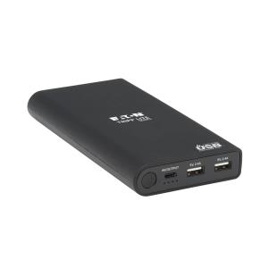 TRIPP LITE Portable 20,100mAh 3-Port Mobile Power Bank USB Battery Charger - Lithium-Ion, USB-IF, Black