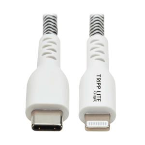 TRIPP LITE Heavy-Duty USB-C Sync/Charge Cable with C94 Lightning Connector - M/M, USB 2.0 3m