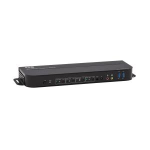 TRIPP LITE KVM Switch 4-Port DisplayPort/USB - 4K 60 Hz, HDR, HDCP 2.2, IR, DP 1.4, USB Sharing