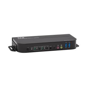 TRIPP LITE KVM Switch 2-Port HDMI/USB - 4K 60 Hz, HDR, HDCP 2.2, IR, USB Sharing, USB 3.0 Cables