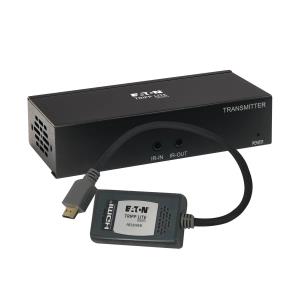 TRIPP LITE HDMI over CAT6 Extender Kit, Transmitter and Pigtail Receiver, 4K 60Hz, 4:4:4, PoC, HDR, HDCP 2.2 70m TAA