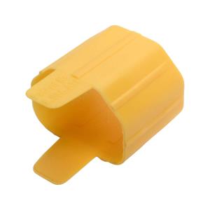 TRIPP LITE Plug-Lock Inserts, C13 Power Cord to C14 Outlet, Yellow, 100 Pk
