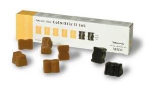 Solid Ink Colorstix II Yellow 5-sticks + Free Black 2-sticks/ 7000pages (016-1905-01)
