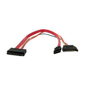 Micro SATA To SATA With SATA Power Adapter Cable - F/f 30cm