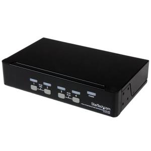 KVM Switch 4 Port 1u Rack Mount USB With Osd