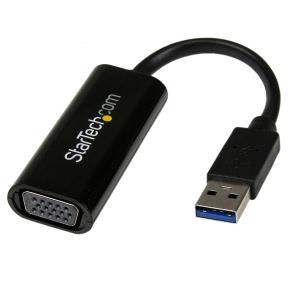 External Video Card Multi Monitor Adapter - Slim USB 3.0 To Vga  1920x1200 / 1080p