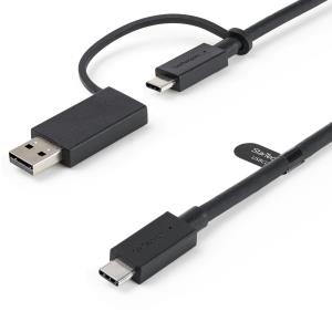 USB-c Hybrid Dock Cable - USB C Cable With USB A Adapter 1m