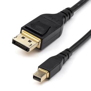 Mini DisplayPort To DisplayPort 1.4 Cable - 8k 60hz Vesa Certified Cable 1m