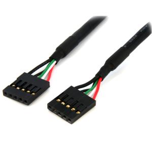 Internal  Pin USB Idc Motherboard Header Cable F/f 30cm