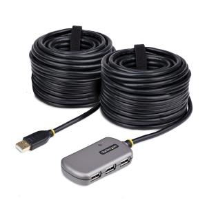 USB Extender Hub (24m) - USB 2.0 Extension Cable W/ USB Hub