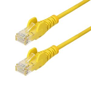 Patch Cable - CAT6 - Utp - Snagless - 10m Yellow Slim