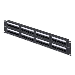 Patch Panel CAT6 Rackmount/utp/rj45/110 Punch Dow 48-port 2u