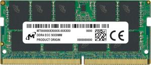 Memory Micron DDR4 ECC SODIMM 8GB 1Rx8 3200