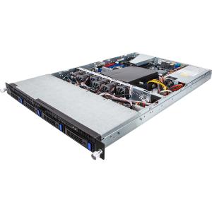 Rack Server - Intel Barebone R161-340-100 1u 2cpu 16xDIMM 4xHDD 2xPci-e 1x550w