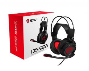Headset  - Ds502 - Over Ear Virtual Surround 7.1 - Black With In Line Controller