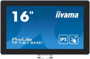 Touch Monitor - ProLite TF1615MC-B1 - 16in - 1920x1080 (FHD) - Black