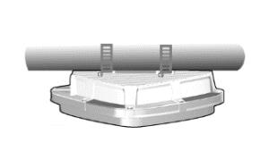 Ap1130 Marine Grade Metal Hose Strap For 3-15 In Diameter Pole (larger Pole)