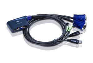 KVM Switch 2-port USB