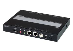 1-port 4k DisplayPort KVM Over Ip Switch With Local Or Remote Access