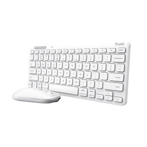 Lyra - Keyboard And Mouse  - Wireless  - White - Qwerty Us / Int'l
