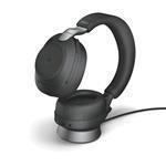 Headset Evolve2 85 MS - Stereo - USB-A / BT / 3.5mm - Black - with Desk Stand
