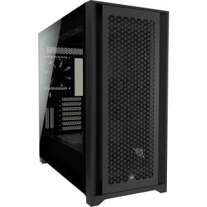 5000d - Airflow Tempered Glass Mid-tower ATX Pc Case - Black