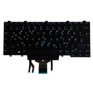 Notebook Keyboard Lat E5440 German 84 Key (backlit) Dual Point