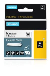 Tape Nylon 24mm X 3.5m Black-white