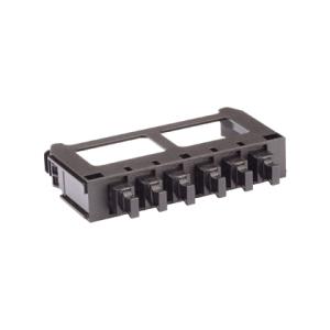 QuickNet Fiber Adapter Panel, SFQ, 6 MPO, Type A
