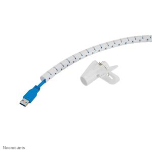 Spiral Cable Wrap 15mm Multiple Cables White