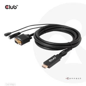 Hdmi To Vga Cable M/m 2m 28awg