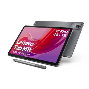 Tab M11 - 11in - Helio G88 - 8GB Ram - 128GB eMMC - Android 13 or Later - LTE - Folio Case + Tab Pen