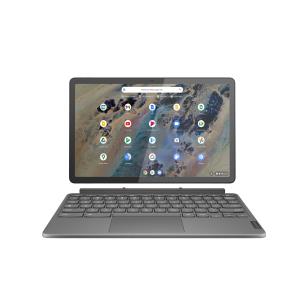 IP Duet 3 Chrome 11Q727 - 11in Touchscreen - Snapdragon 7c Gen 2 - 8GB Ram - 128GB eMMC - ChromeOS - Storm Grey - Azerty Belgian