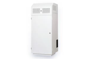 Server wall mounting cabinet 1050x500x400 mm, color grey (RAL 7035) color grey (RAL 7035)