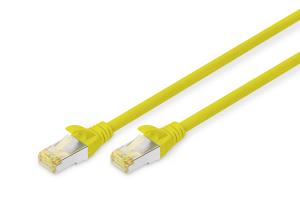 Patch cable - CAT6a - S/FTP - Snagless - Cu - 15m - yellow